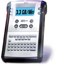 Sonix: The Sonix hard drive duplicator transfers data to and from hard drives at up to 3.3 GB/min. With built-in USB, SATA, and IDE connectivity, the Sonix is ready for immediate access to any drive.