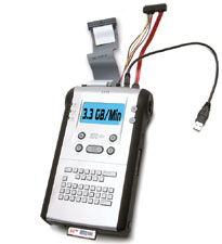 Sonix: The Sonix hard drive duplicator transfers data to and from hard drives at up to 3.3 GB/min. With built-in USB, SATA, and IDE connectivity, the Sonix is ready for immediate access to any drive. 