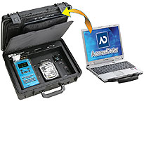 The Portable Forensic Lab&reg; is all a computer forensic examiner needs for in-the-field HDD data capture and analysis. The Talon&reg; is the systems CPU, ma
