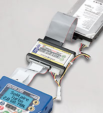 Desktop WritePROtect™ connected to a Solitaire